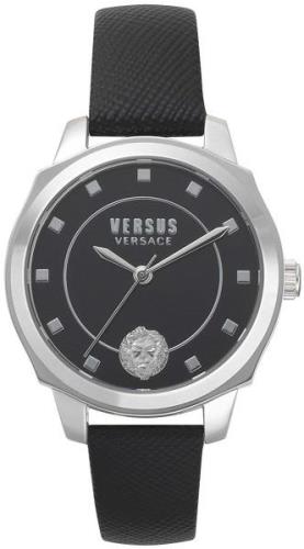 Versus by Versace Damklocka VSP510118 Chelsea Svart/Läder Ø34 mm