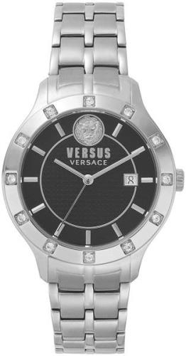 Versus by Versace Damklocka VSP460118 Svart/Stål Ø38 mm