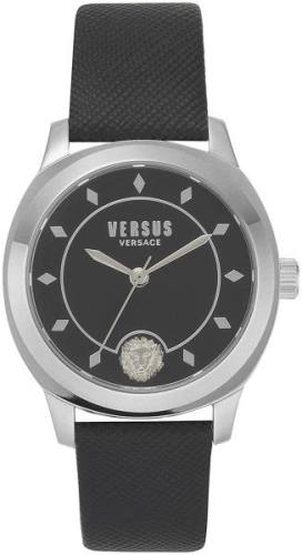 Versus by Versace Damklocka VSPBU0118 Svart/Läder Ø36 mm