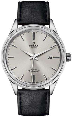 Tudor Herrklocka 12700-0005 Style Silverfärgad/Läder Ø41 mm