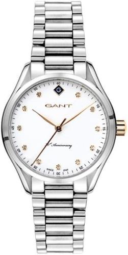 Gant Damklocka G129007 Vit/Stål Ø34 mm