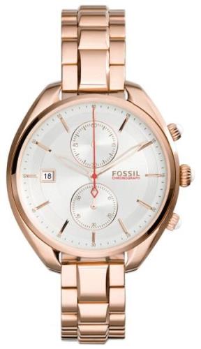 Fossil Land Racer Herrklocka CH2977 Silverfärgad/Roséguldstonat