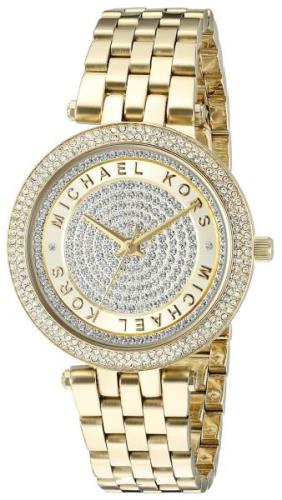 Michael Kors Darci Damklocka MK3445 Champagnefärgad/Gulguldtonat