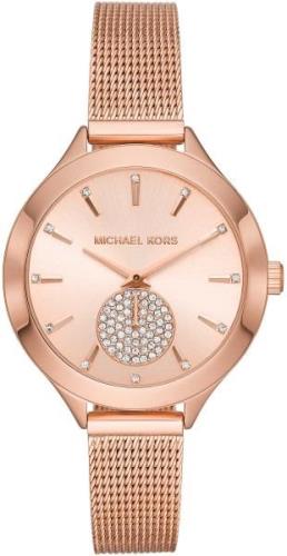 Michael Kors Runway Damklocka MK3921 Roséguldstonad/Roséguldstonat