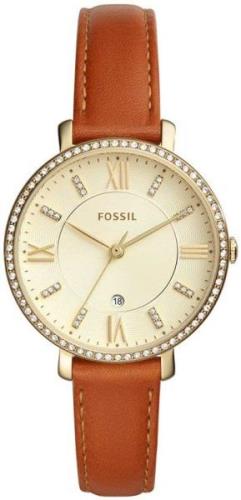 Fossil Jacqueline Damklocka ES4293 Beige/Läder Ø36 mm