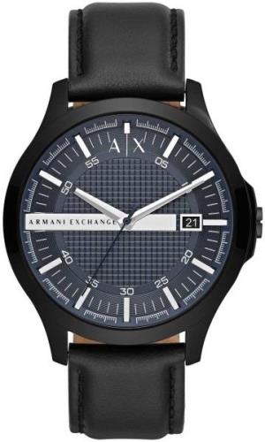 Armani Exchange 99999 Herrklocka AX2411 Blå/Läder Ø46 mm