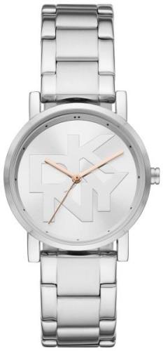 DKNY Soho Damklocka NY2957 Silverfärgad/Stål Ø34 mm