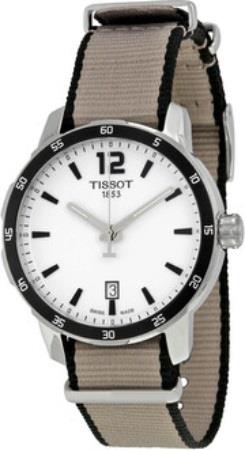 Tissot PRS 200 Herrklocka T095.410.17.037.00 Silverfärgad/Textil