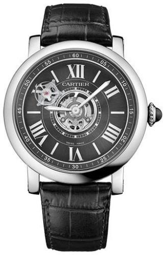 Cartier Rotonde De Cartier Herrklocka W1556221 Grå/Läder Ø47 mm