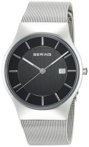 Bering Classic Herrklocka 11938-002 Svart/Stål Ø40 mm