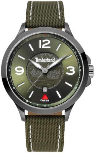 Timberland 99999 Herrklocka TBL15515JSU.19 Grön/Läder Ø44 mm