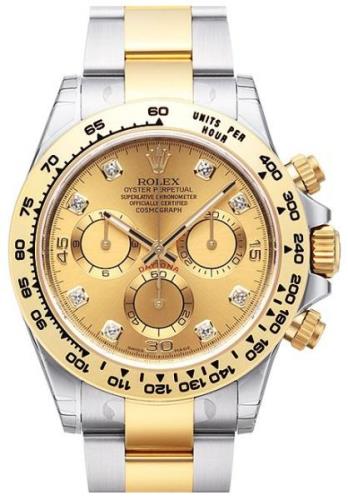 Rolex Cosmograph Daytona Herrklocka 116503-0006 Gulguldstonad/18