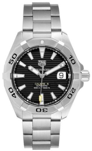 TAG Heuer Aquaracer Herrklocka WBD2110.BA0928 Svart/Stål Ø41 mm