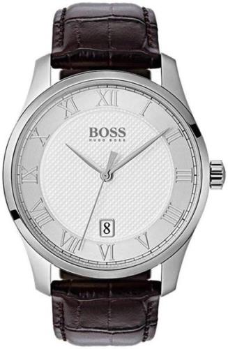 Hugo Boss 99999 Herrklocka 1513586 Silverfärgad/Läder Ø41 mm