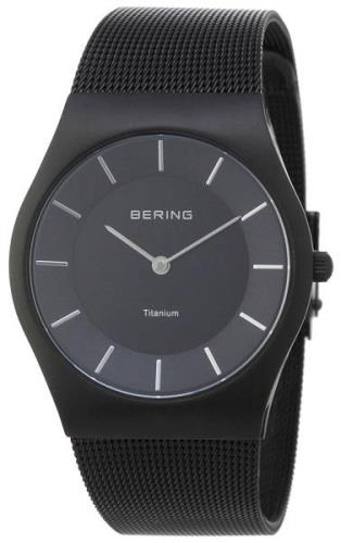 Bering Titanium Herrklocka 11935-222 Svart/Titan Ø35 mm