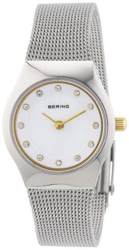 Bering Classic Damklocka 11923-004 Vit/Stål Ø23 mm