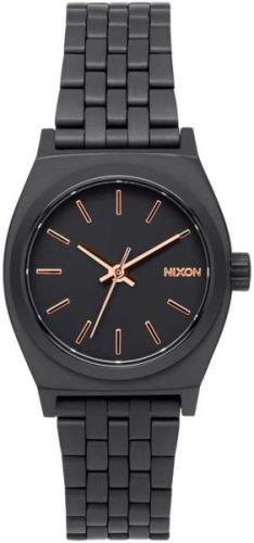 Nixon The Time Teller Damklocka A399-957-00 Svart/Stål Ø26 mm