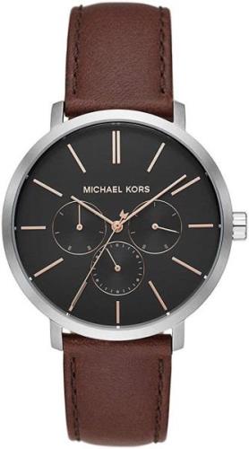 Michael Kors 99999 Herrklocka MK8843 Svart/Läder Ø44 mm