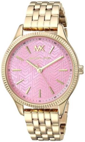 Michael Kors Lexington Damklocka MK6640 Rosa/Gulguldtonat stål Ø36