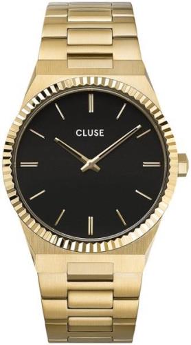 Cluse 99999 Damklocka CW0101503007 Svart/Gulguldtonat stål Ø40 mm