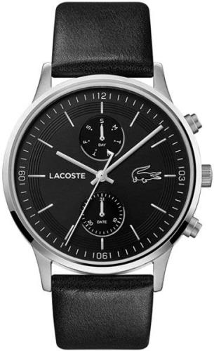 Lacoste 99999 Herrklocka 2011064 Svart/Läder Ø43 mm