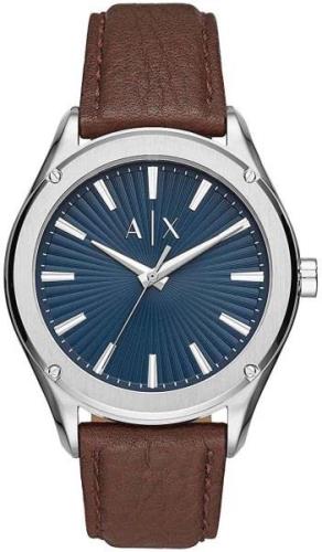 Armani Exchange 99999 Herrklocka AX2804 Blå/Läder Ø44 mm