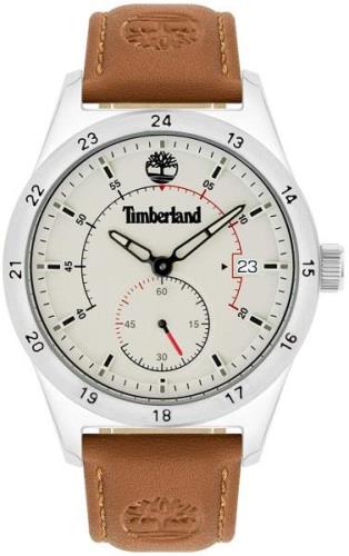 Timberland 99999 Herrklocka TBL15948JYS.63 Antikvit/Läder Ø45 mm