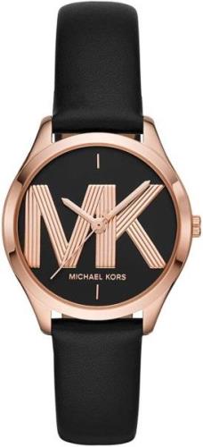 Michael Kors Damklocka MK2860 Svart/Läder Ø32 mm