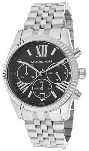 Michael Kors Lexington Damklocka MK5708 Svart/Stål Ø38 mm