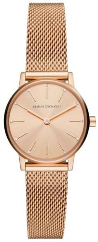 Armani Exchange Lola Damklocka AX5566 Roséguldstonad/Roséguldstonat