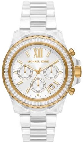 Michael Kors Everest Damklocka MK7238 VALUE_INKNOWN Vit/Stål Ø42 mm