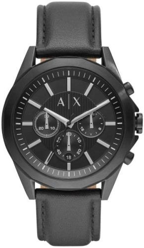 Armani Exchange 99999 Herrklocka AX2627 Svart/Läder Ø44 mm