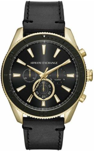 Armani Exchange 99999 Herrklocka AX1818 Svart/Läder Ø52 mm