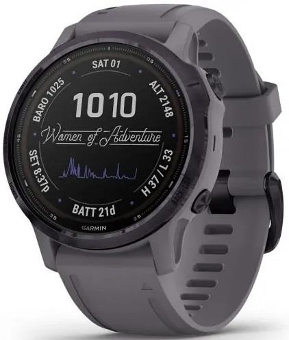 Garmin Fenix 6S Pro 010-02409-15 LCD/Gummi Ø42 mm