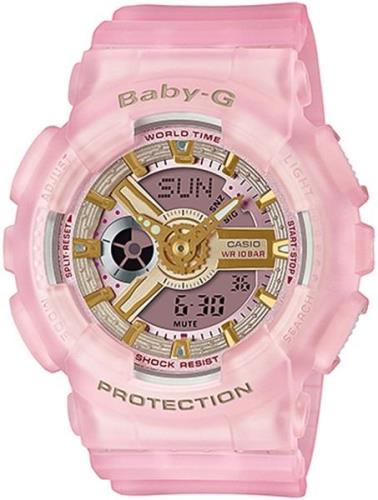 Casio Damklocka BA-110SC-4AER Baby-G Rosa/Resinplast Ø43.4 mm