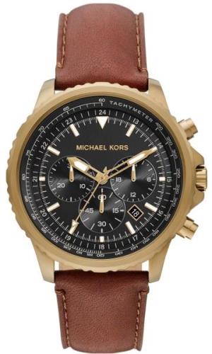 Michael Kors Herrklocka MK8906 Cortlandt Svart/Läder Ø44 mm