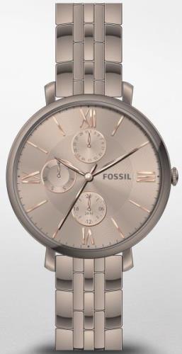 Fossil Damklocka ES5119 Jacqueline Brun/Stål Ø36 mm