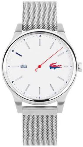 Lacoste Herrklocka 2011026 Vit/Stål Ø43 mm