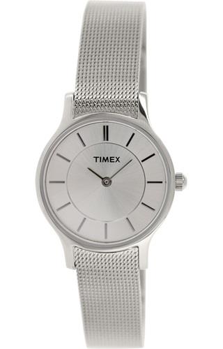 Timex Damklocka T2P167 Premium Collction Silverfärgad/Stål Ø26 mm