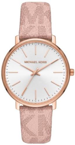 Michael Kors Damklocka MK2859 Pyper Vit/PVC (Polyvinylklorid) Ø38 mm