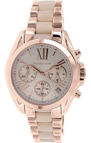 Michael Kors Damklocka MK6066 Bradshaw Guldtonad/Roséguldstonat