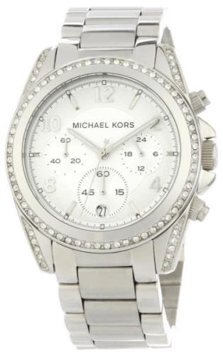 Michael Kors Damklocka MK5165 Runway Silverfärgad/Stål Ø39 mm