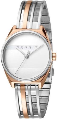 Esprit Damklocka ES1L059M0055 Silverfärgad/Roséguldstonat stål