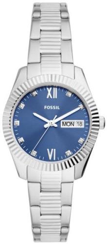 Fossil Damklocka ES5197 Scarlette VALUE_INKNOWN Blå/Stål Ø32 mm