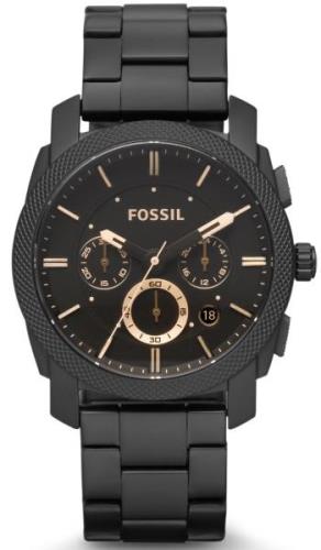 Fossil Herrklocka FS4682IE Machine Svart/Stål Ø42 mm