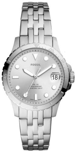 Fossil Damklocka ES4744 FB-01 Silverfärgad/Stål Ø36 mm