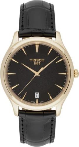 Tissot Herrklocka T924.410.16.051.00 T-Gold Svart/Läder Ø40 mm