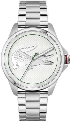 Lacoste Herrklocka 2011132 Le Croc Silverfärgad/Stål Ø43 mm