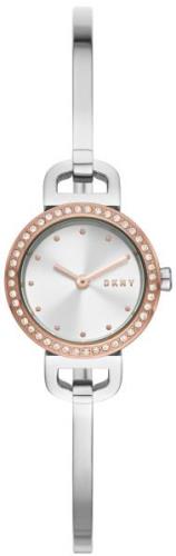 DKNY Damklocka NY2953 City Link Silverfärgad/Stål Ø22 mm