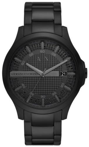 Armani Exchange Herrklocka AX2427 Hampton Svart/Stål Ø46 mm